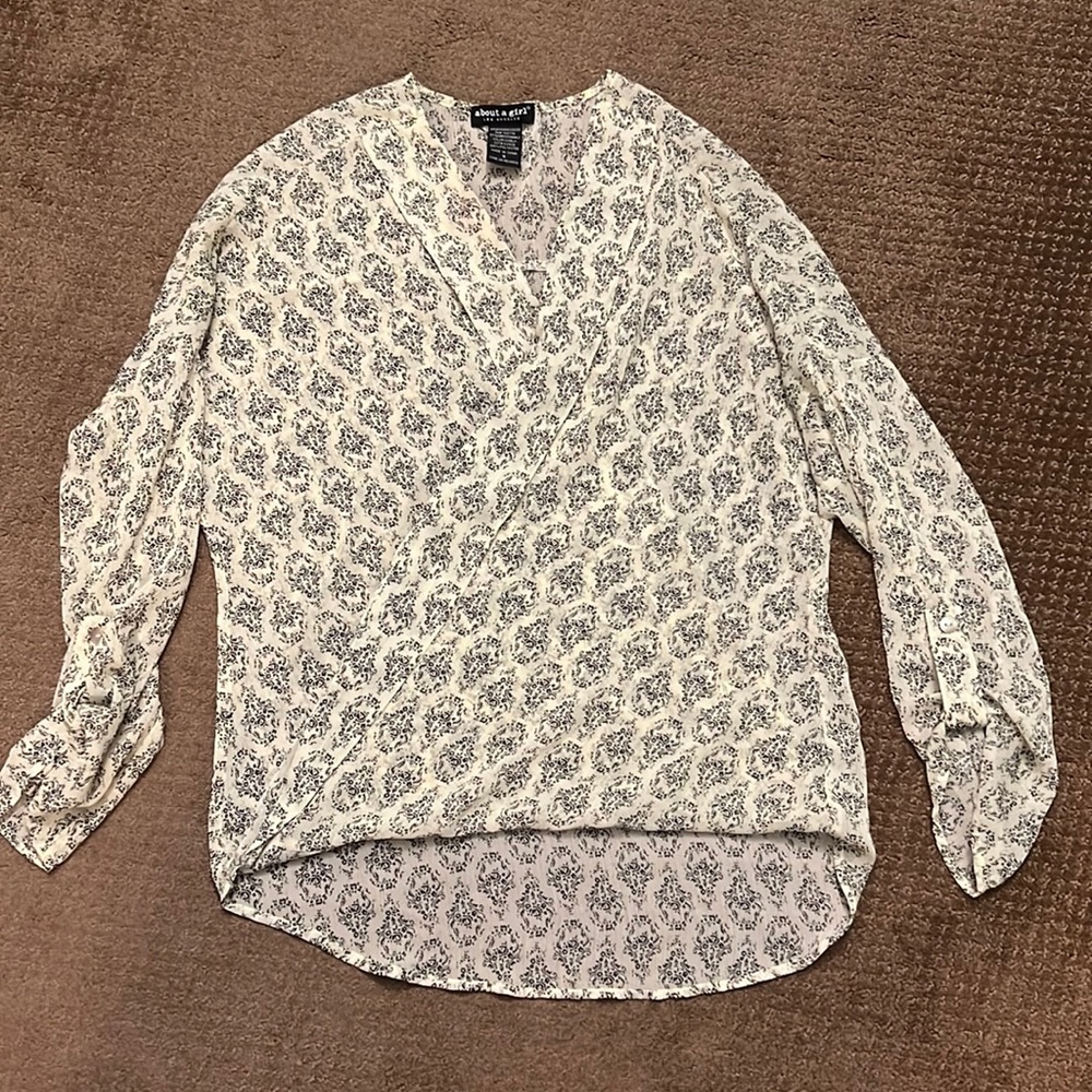 Ivory blouse